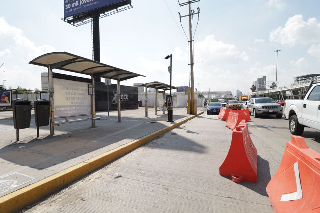 Parada de transporte público del CCU BUAP 