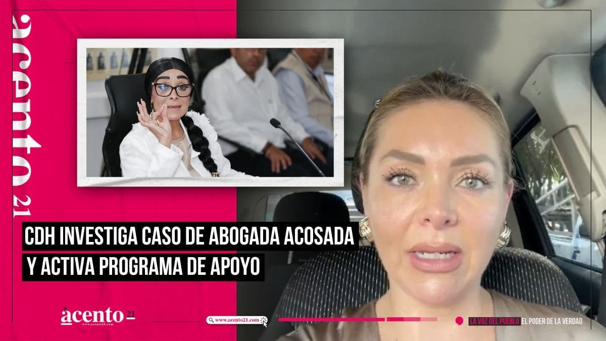 CDH investigará caso de Paloma Corte, abogada fotografiada por esposo de jueza de Tehuacán