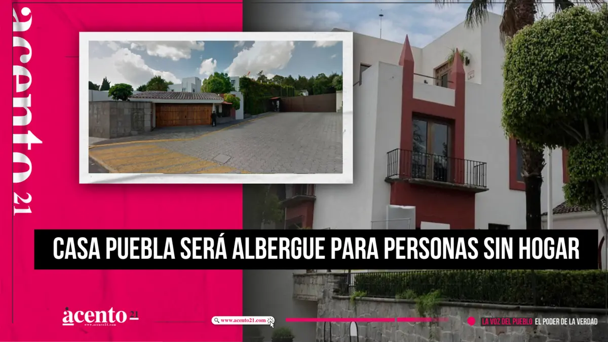 Casa Puebla será albergue para personas sin hogar Armenta