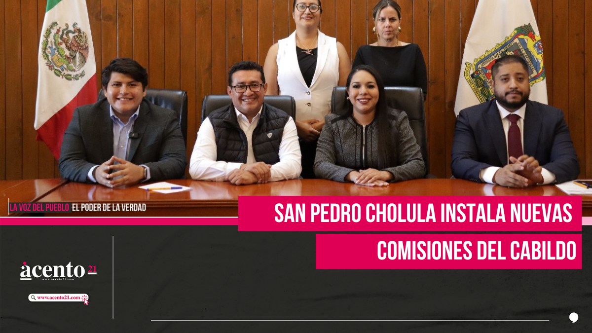 San Pedro Cholula instala nuevas Comisiones del Cabildo