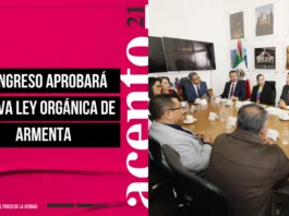 Congreso aprobará nueva Ley Orgánica de la Administración Pública de Armenta este jueves