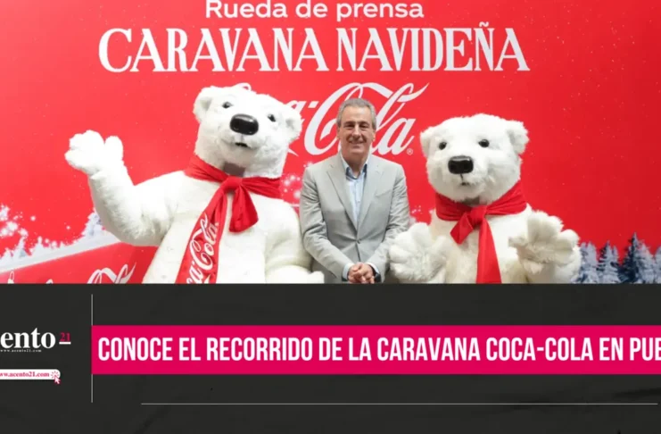 Conoce el recorrido de la Caravana Coca-Cola en Puebla