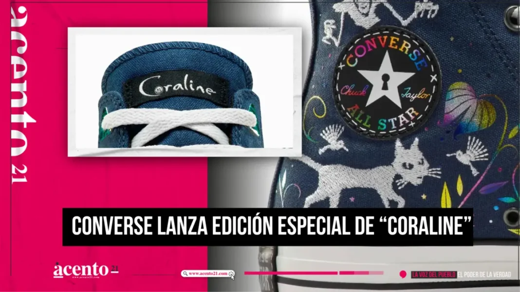 Converse lanza edición especial de “Coraline”