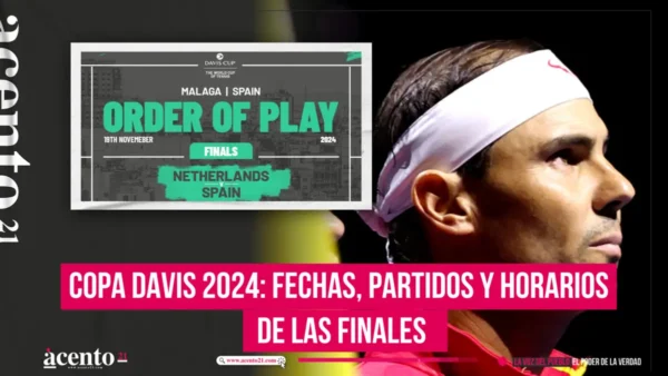 Copa Davis 2024 Fechas, partidos y horarios de las finales