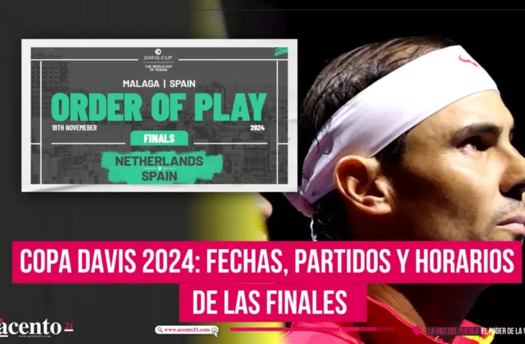 Copa Davis 2024 Fechas, partidos y horarios de las finales