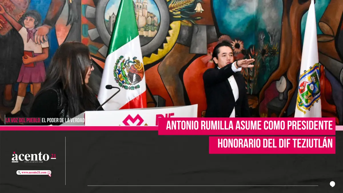 Antonio Rumilla asume como presidente honorario del DIF Teziutlán