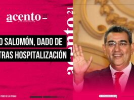 Dan de alta al gobernador de Puebla, Sergio Salomón ¿Por qué lo hospitalizaron