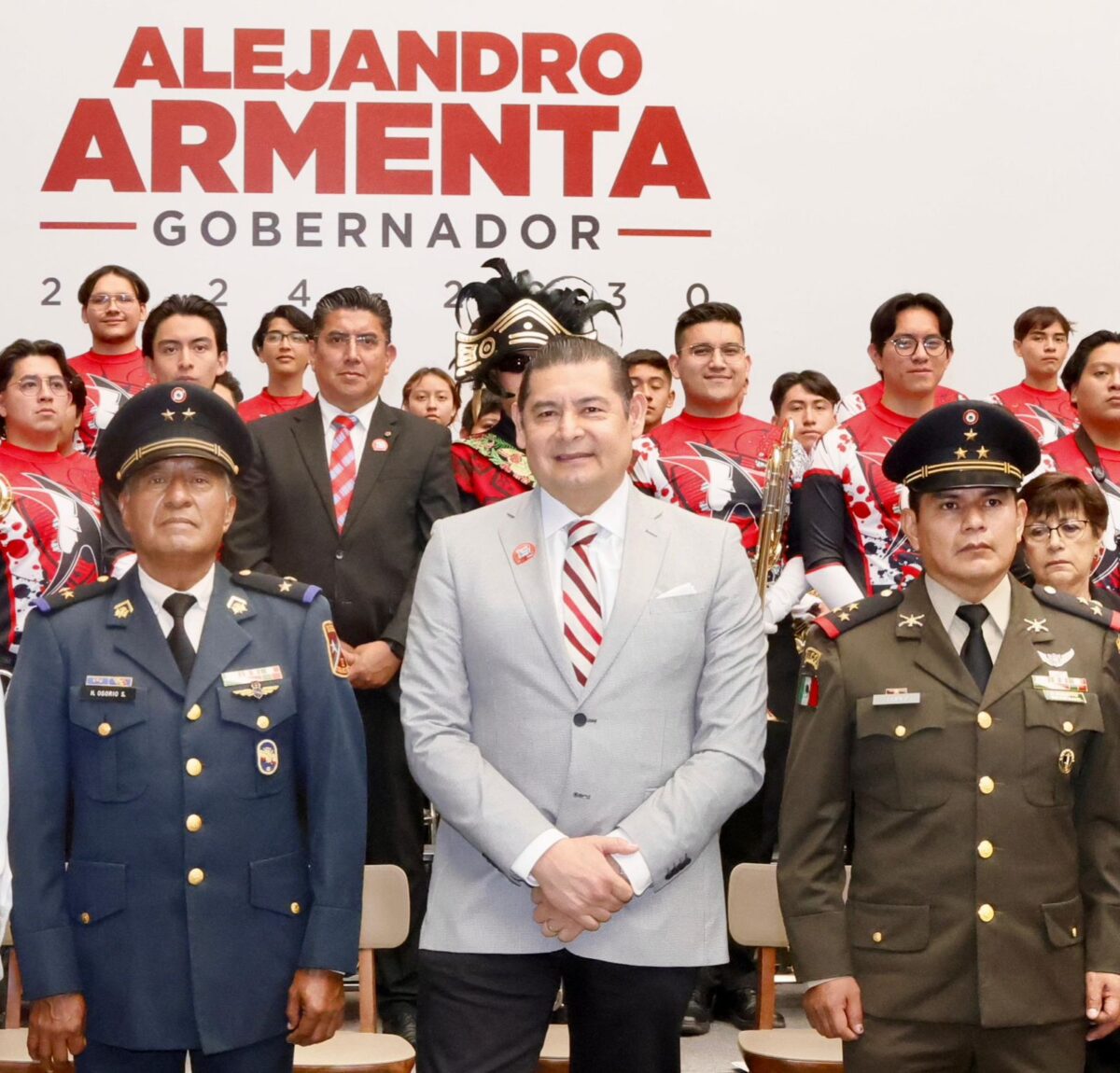 El gobernador electo destacó la designación del Coronel de Infantería Bernabé López Santos, como Coordinador General de Protección Civil