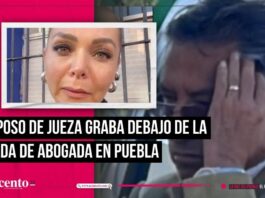 Esposo de jueza de Tehuacán graba debajo de la falda de una abogada en Ciudad Judicial