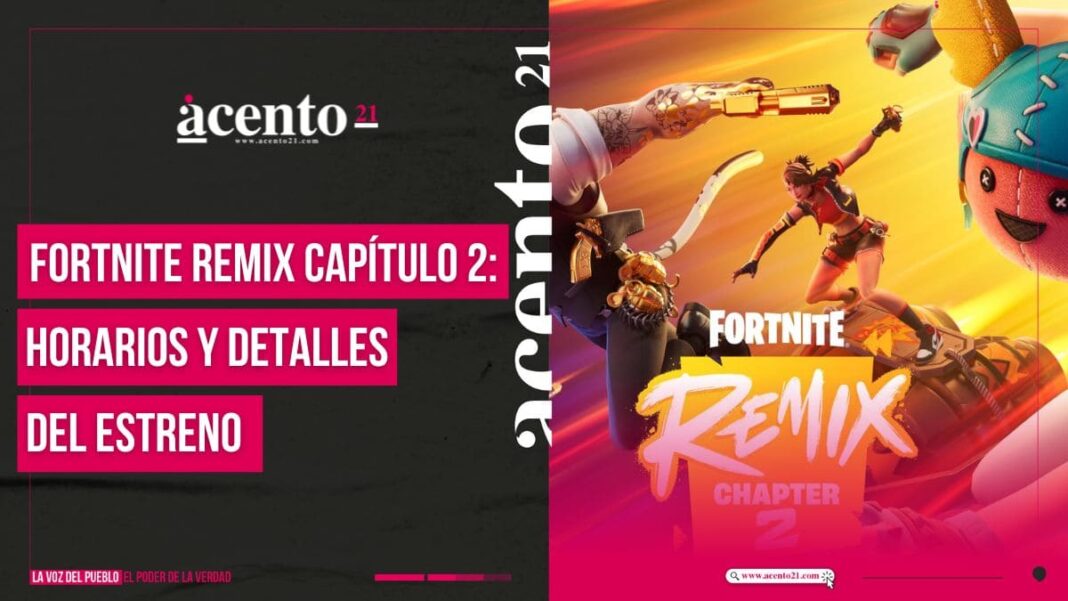 Estos son los horarios del estreno de Fortnite Capítulo 2 Remix