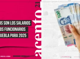 Estos son los salarios de los funcionarios de Puebla para 2025