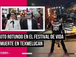 Éxito total el 12o Festival de las celebraciones de la vida y la muerte en Texmelucan