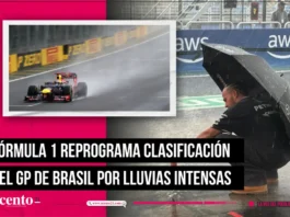 Fórmula 1 reprograma clasificación del GP de Brasil por lluvias intensas