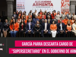 García Parra descarta cargo de “supersecretario” en el gobierno de Armenta