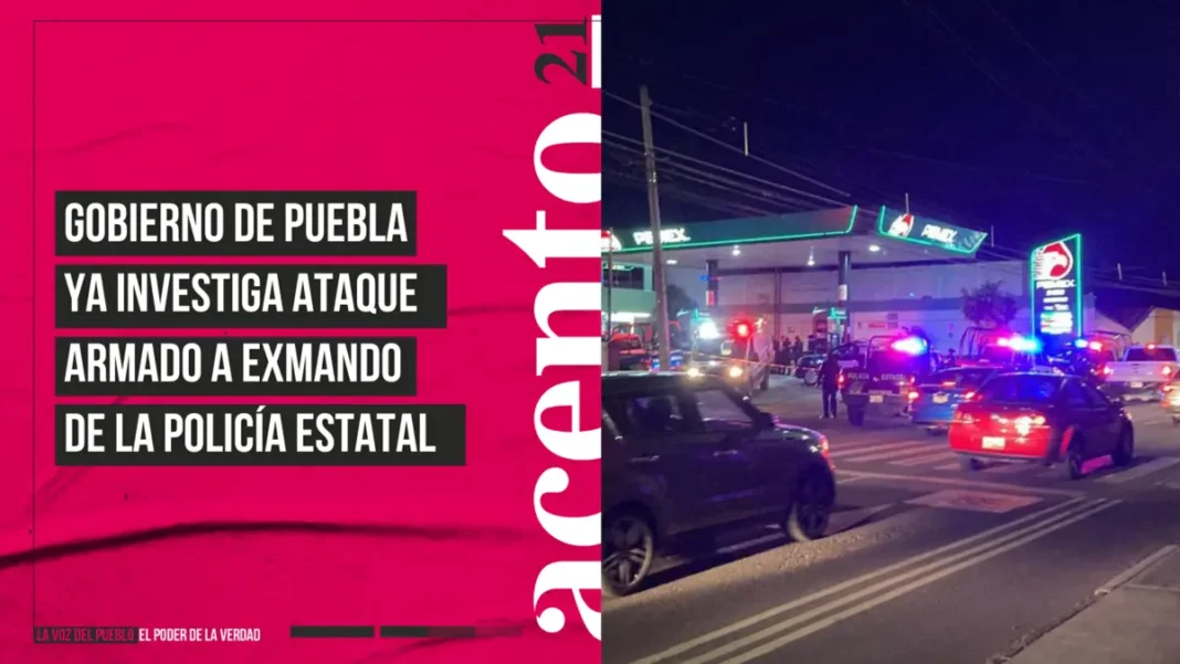 Gobierno de Puebla ya investiga ataque armado a exmando de la policía estatal