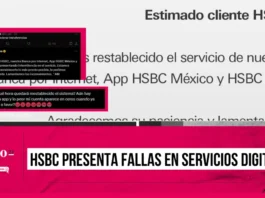 HSBC presenta fallas en servicios digitales