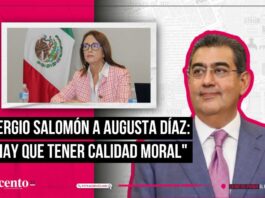 “Hay que tener calidad moral”, Sergio Salomón a críticas de Augusta Díaz por inseguridad