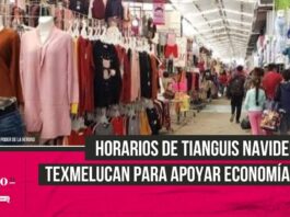 Horarios de tianguis de temporada navideña beneficiará la economía local