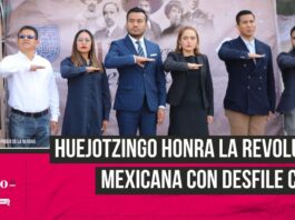 Huejotzingo conmemoró el CXIV Aniversario del inicio de la revolución mexicana en su tradicional desfile