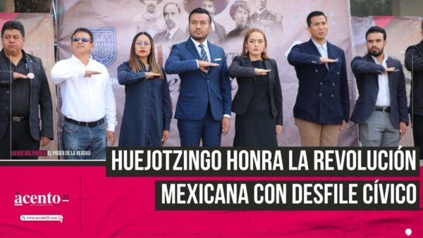 Huejotzingo conmemoró el CXIV Aniversario del inicio de la revolución mexicana en su tradicional desfile