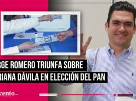 Jorge Romero se impone sobre Adriana Dávila en elección nacional del PAN