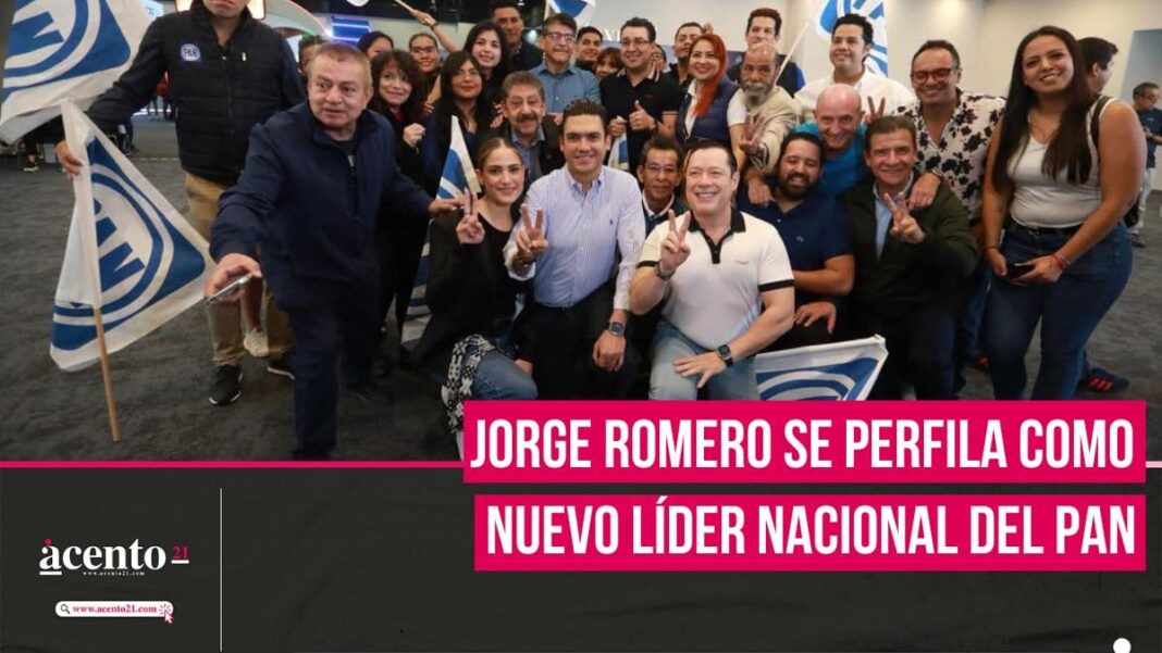 Jorge Romero se perfila como nievo líder nacional del PAN