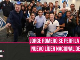 Jorge Romero se perfila como nievo líder nacional del PAN