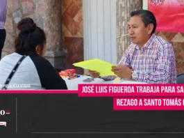 José Luis Figueroa trabaja para sacar del rezago a Santo Tomás Chautla