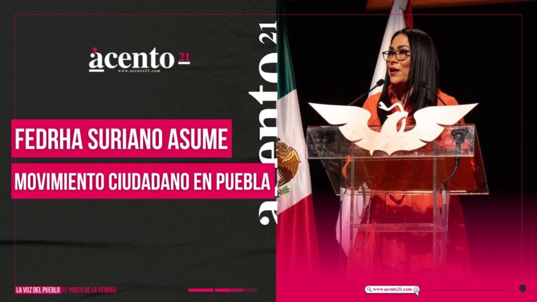 “La dirigente de Movimiento Ciudadano es una mujer”, afirma Fedrha Suriano