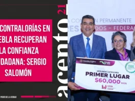 Las contralorías en Puebla recuperan la confianza ciudadana Sergio Salomón