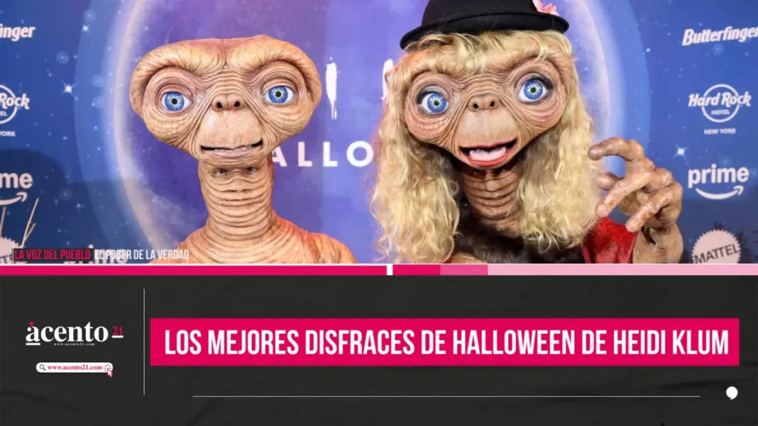 Los mejores disfraces de Halloween de Heidi Klum