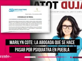 Marilyn Cote La abogada que se hace pasar por psiquiatra en Puebla