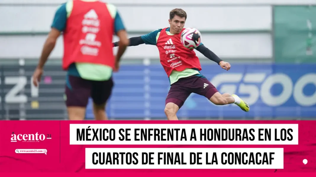 México se enfrenta a Honduras en los cuartos de final de la Concacaf