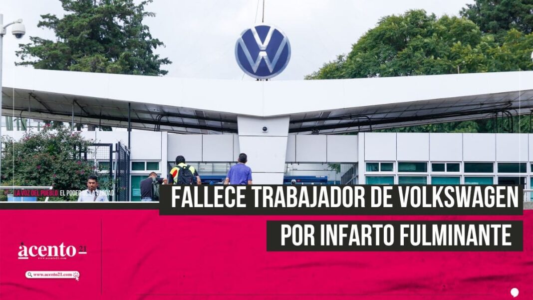 Muere de un infarto trabajador de Volkswagen