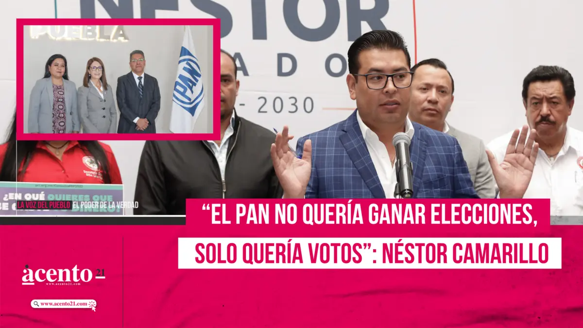 “El PAN priorizó votos y no ganar elecciones": la crítica de Néstor Camarillo a su aliado 