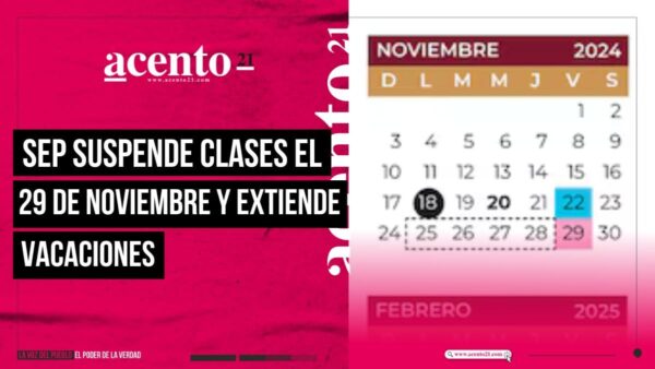 ¿No habrá clases este 29 de noviembre en Puebla