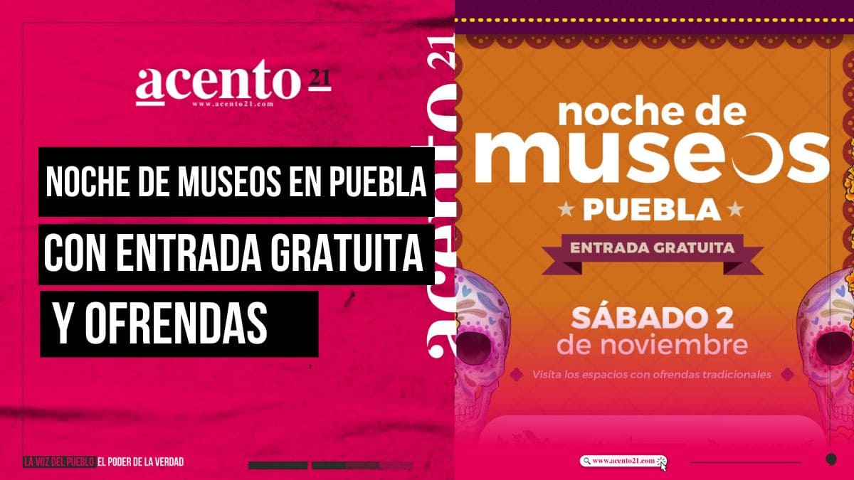 Noche de Museos en Puebla Visita y disfruta de ofrendas