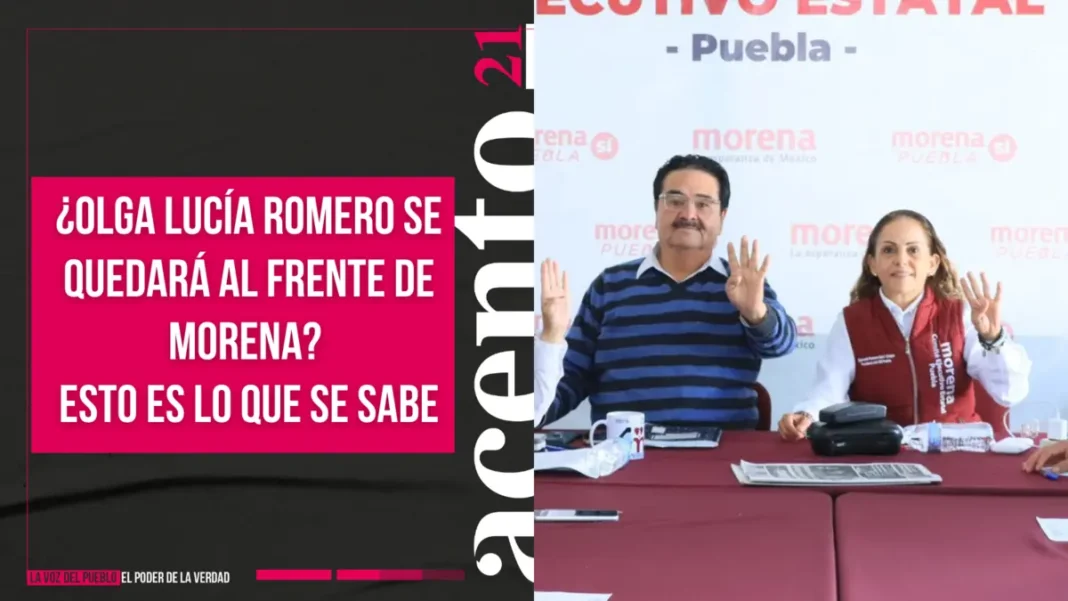 Olga Lucía Romero se quedará al frente de Morena Esto es lo que se sabe