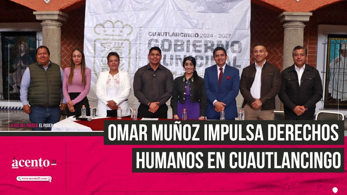 Omar Muñoz promete respeto total a derechos humanos en Cuautlancingo