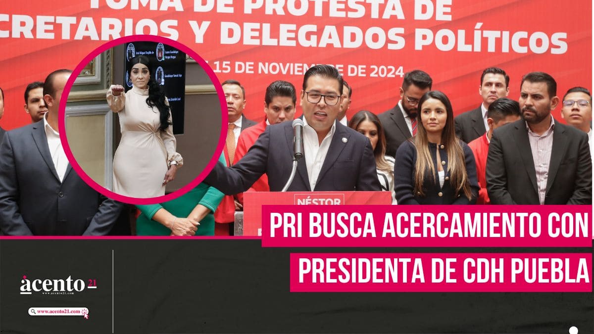 PRI pide reunión con presidenta de CDH Puebla