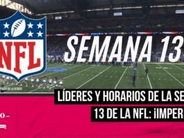 Partidos NFL Semana 13 todos los detalles, no te lo puedes perder