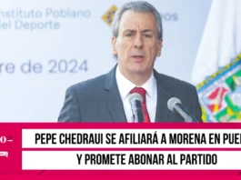 Pepe Chedraui se afiliará a Morena en Puebla y promete abonar al partido