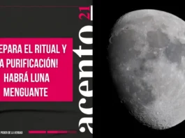 ¡Prepara el ritual y la purificación! Habrá Luna menguante