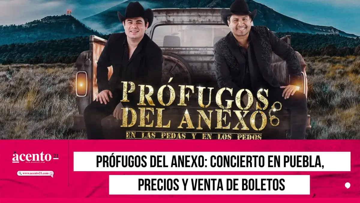 Prófugos del Anexo Concierto en Puebla, precios y venta de boletos