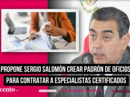 Propone Sergio Salomón crear padrón de oficios para contratar a especialistas certificados