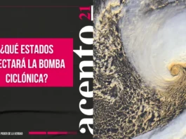 ¿Qué estados afectará la Bomba Ciclónica