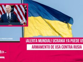 Ucrania ya puede usar armamento de Estados Unidos contra Rusia