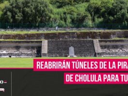 Reabrirán túneles de la Pirámide de Cholula, invertirán 100 mil pesos mensuales