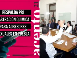 Respalda PRI castración química para agresores sexuales en Puebla