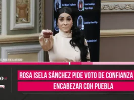 Rosa Isela Sánchez pide voto de confianza para encabezar CDH Puebla